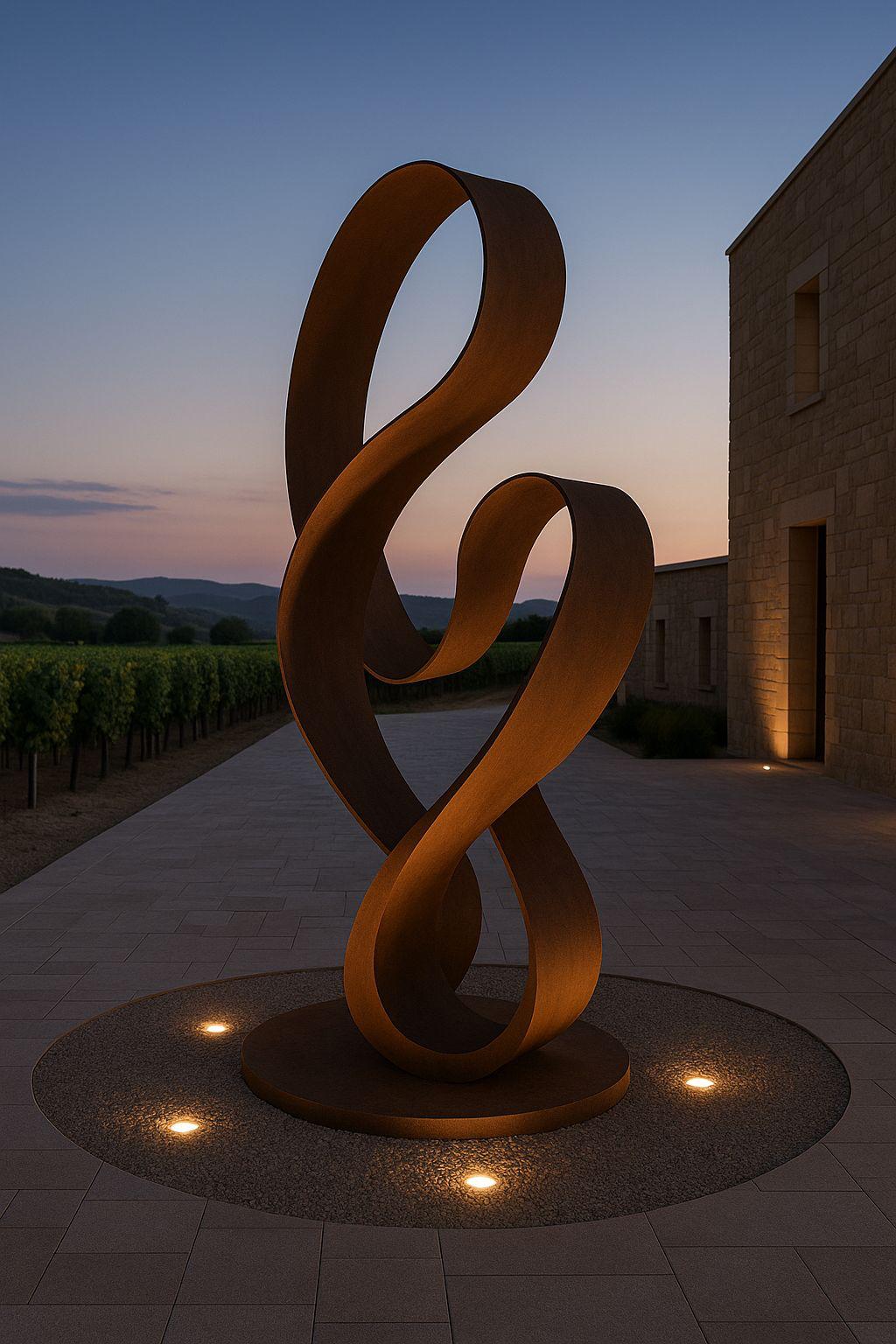 Escultura monumental Moratalla Studio